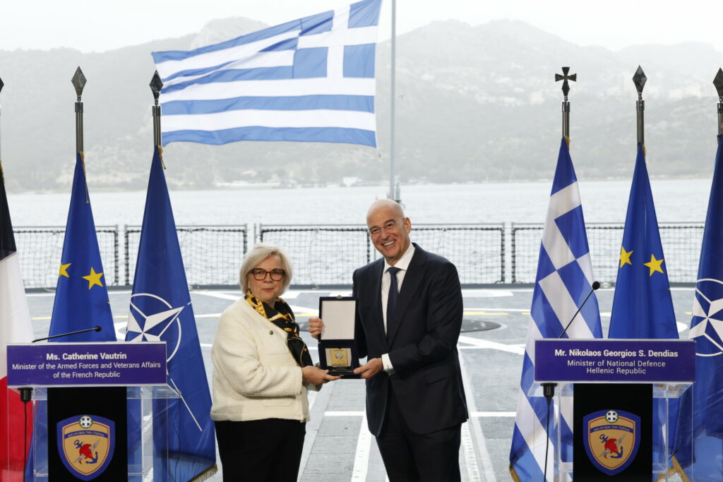 Δένδιας: Επισπεύδουμε την ανανέωση της ελληνογαλλικής αμυντικής συμφωνίας