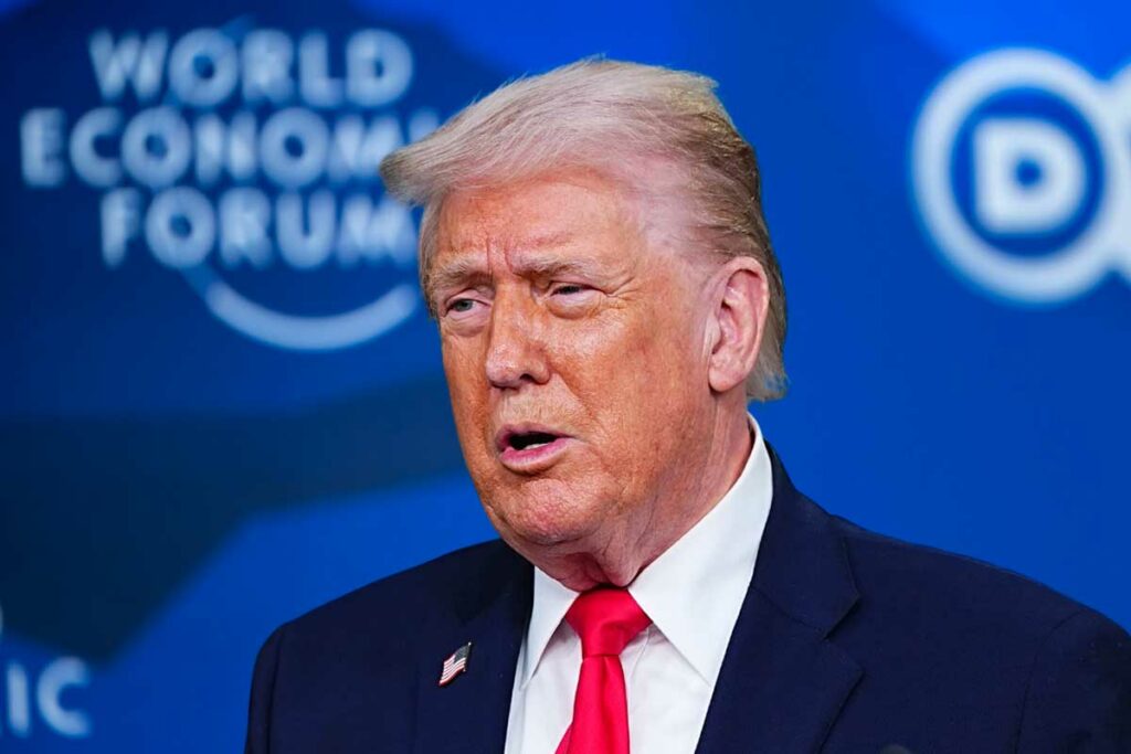 Live η ομιλία Τραμπ στο Νταβός