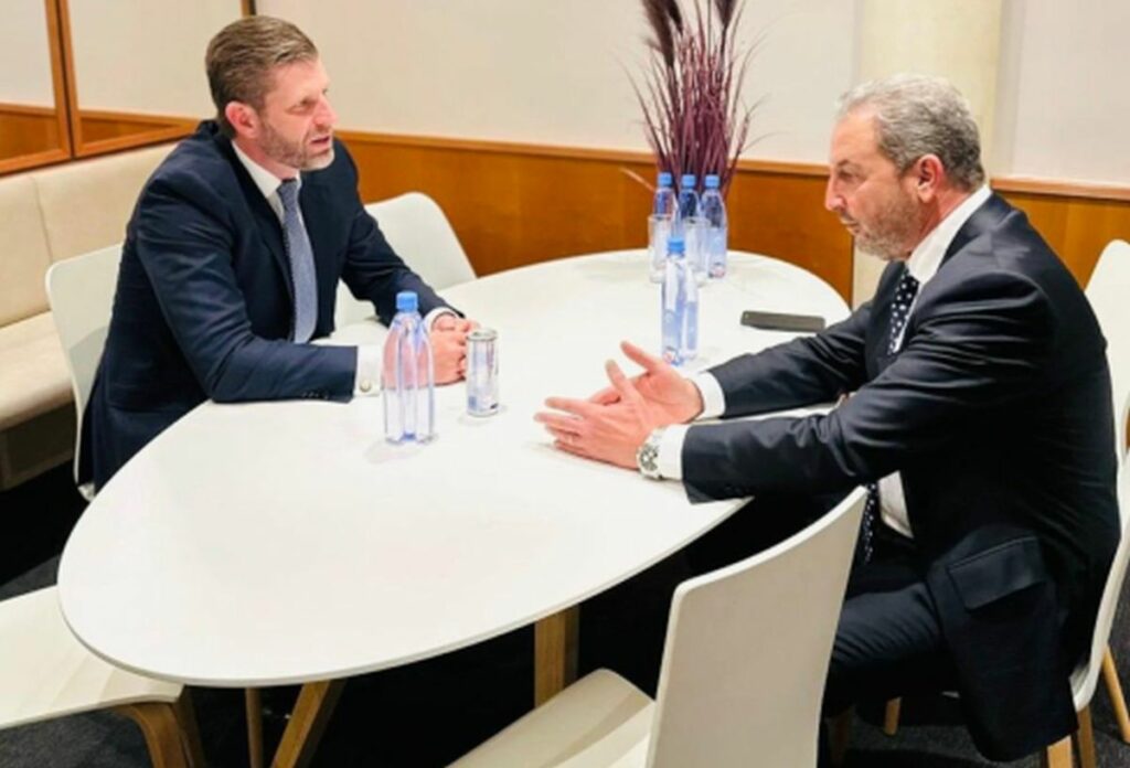 Νταβός: Εξάρχου και Έρικ Τραμπ συζήτησαν για τις επενδυτικές ευκαιρίες στην Ελλάδα