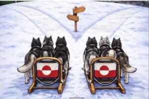 Λευκός Οίκος: “Ποιον δρόμο διαλέγεις κάτοικε της Γροιλανδίας;”