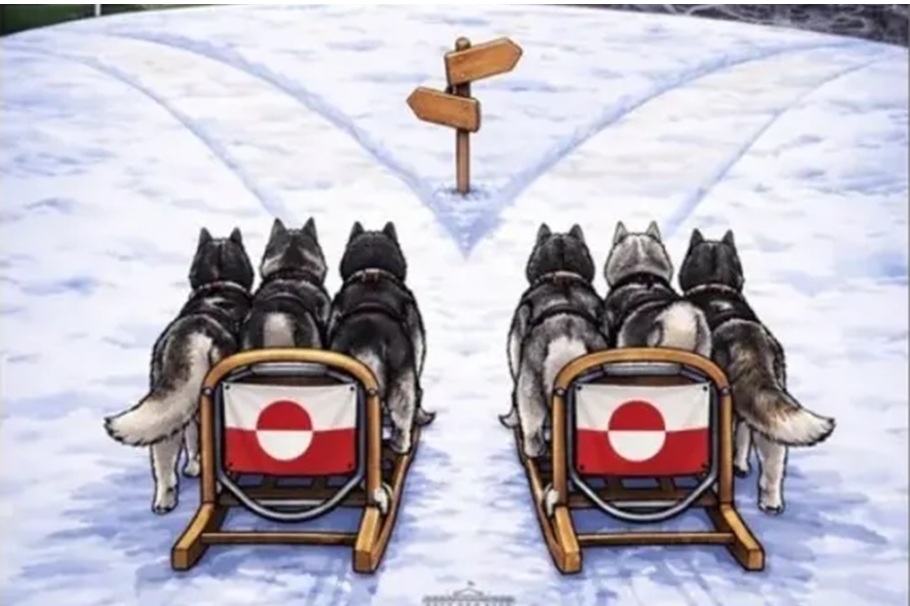 Λευκός Οίκος: “Ποιον δρόμο διαλέγεις κάτοικε της Γροιλανδίας;”