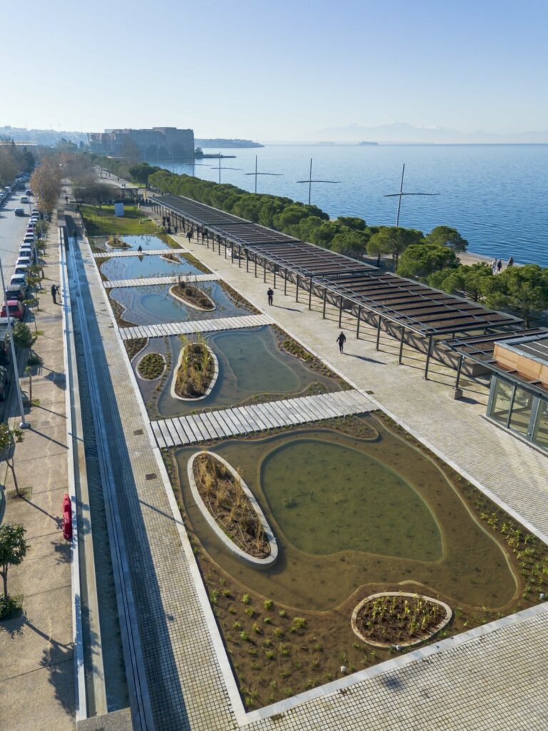 Παραδόθηκε ο αναπλασμένος Ιαπωνικός Κήπος του Νερού στη Νέα Παραλία Θεσσαλονίκης