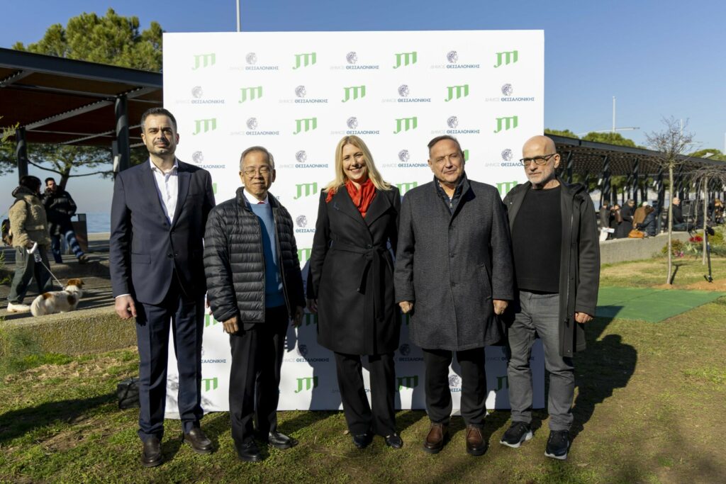 Παραδόθηκε ο αναπλασμένος Ιαπωνικός Κήπος του Νερού στη Νέα Παραλία Θεσσαλονίκης