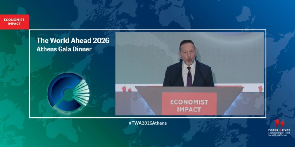 Στουρνάρας στο συνέδριο του Economist: Ένα ελληνικό τραπεζικό success story