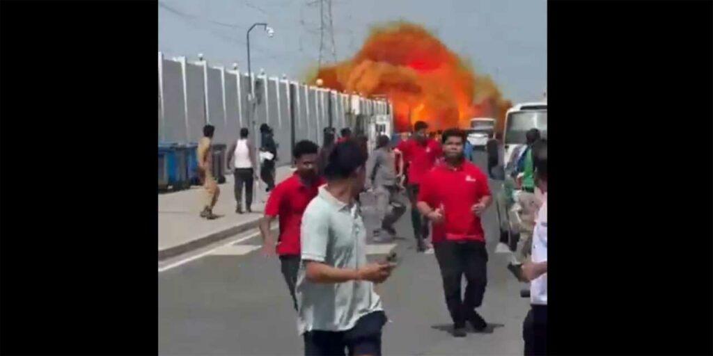 Συντρίμμια ιρανικού πυραύλου πέφτουν δίπλα σε πολίτες στο Κατάρ