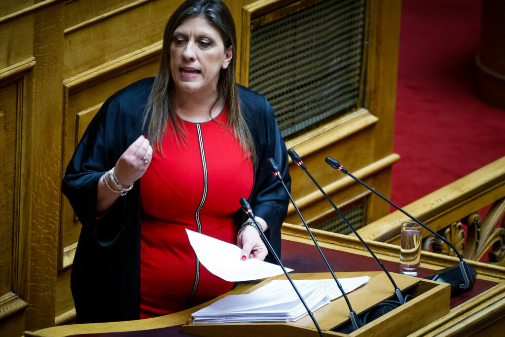 Άγρια επίθεση Κωνσταντοπούλου σε Γεωργιάδη: Είναι “άθλιο υποκείμενο”