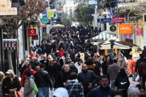 Αυξήθηκε 6,9% ο τζίρος στο λιανεμπόριο τον Δεκέμβριο