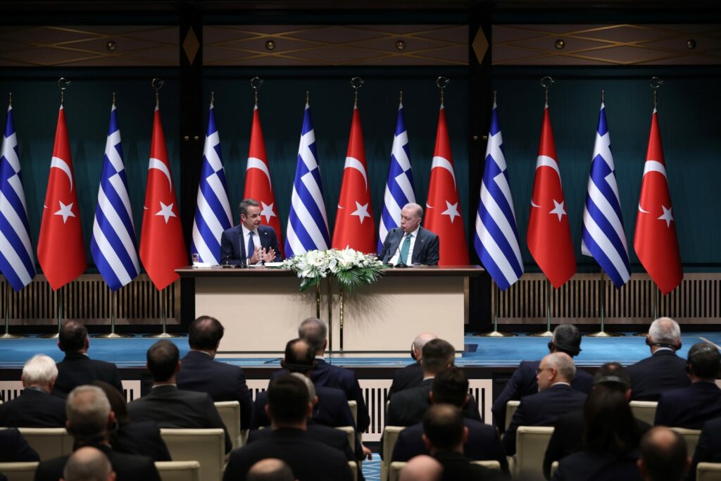 Μητσοτάκης: Έχει σημειωθεί πρόοδος, να αρθεί κάθε απειλή – Ερντογάν: Συνέχιση του διαλόγου παρά τα ακανθώδη ζητήματα