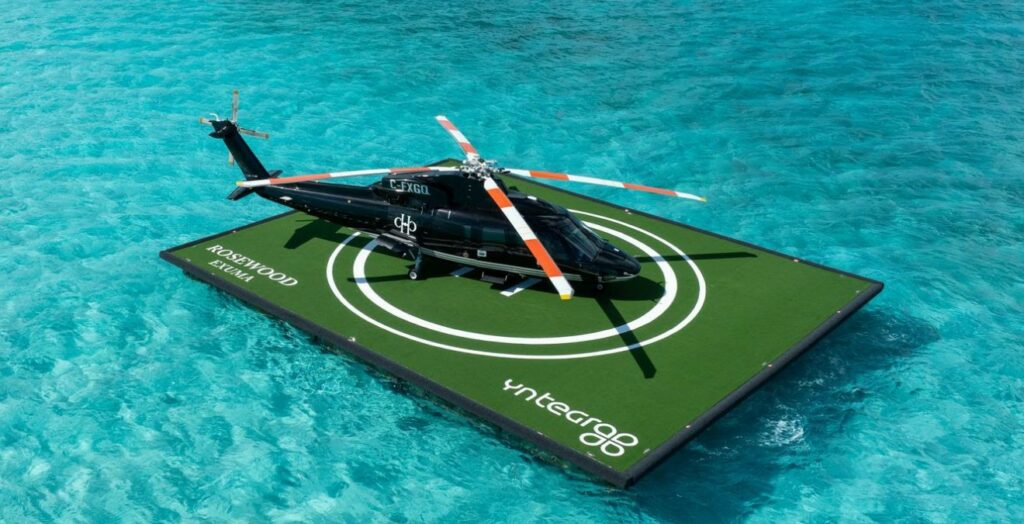 Στις Μπαχάμες το πρώτο πλωτό ελικοδρόμιο στον κόσμο 