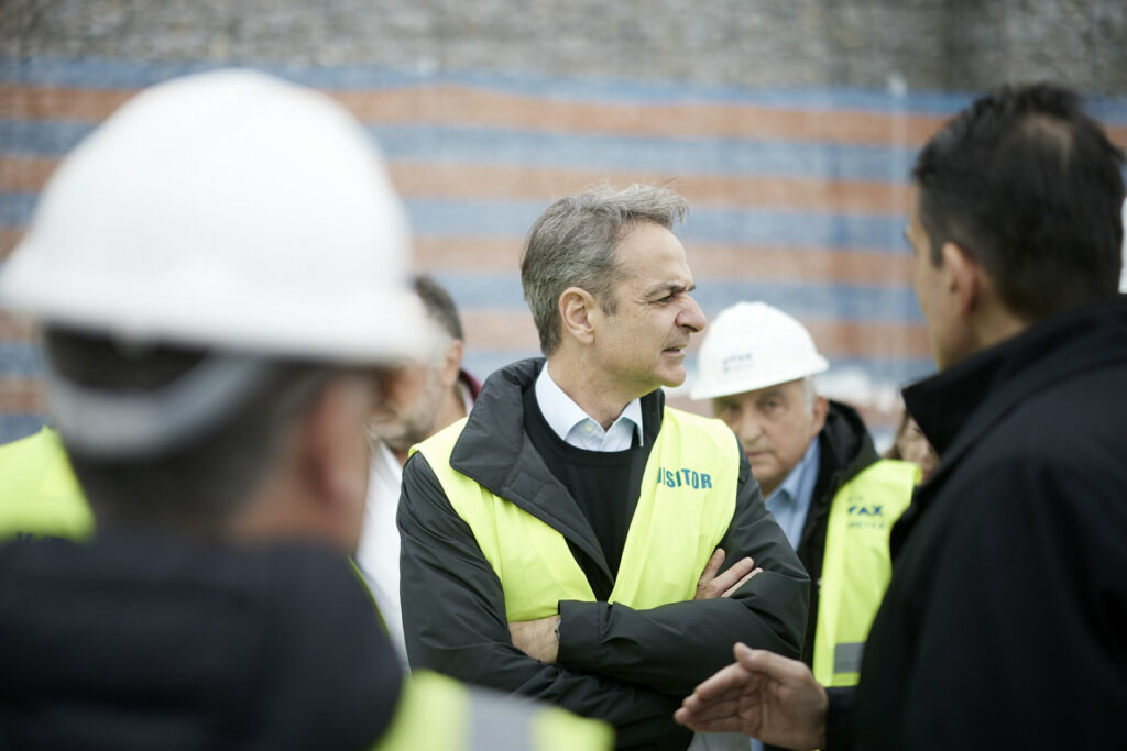 Επίσκεψη Μητσοτάκη στον ΟΛΘ