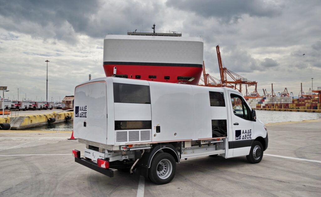 Το πρώτο κινητό X-ray μηχάνημα, για την καταπολέμηση του λαθρεμπορίου στην Ελλάδα