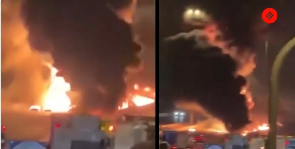 Δύο drones χτύπησαν την πρεσβεία των ΗΠΑ στο Ριάντ, εκρήξεις και φωτιά