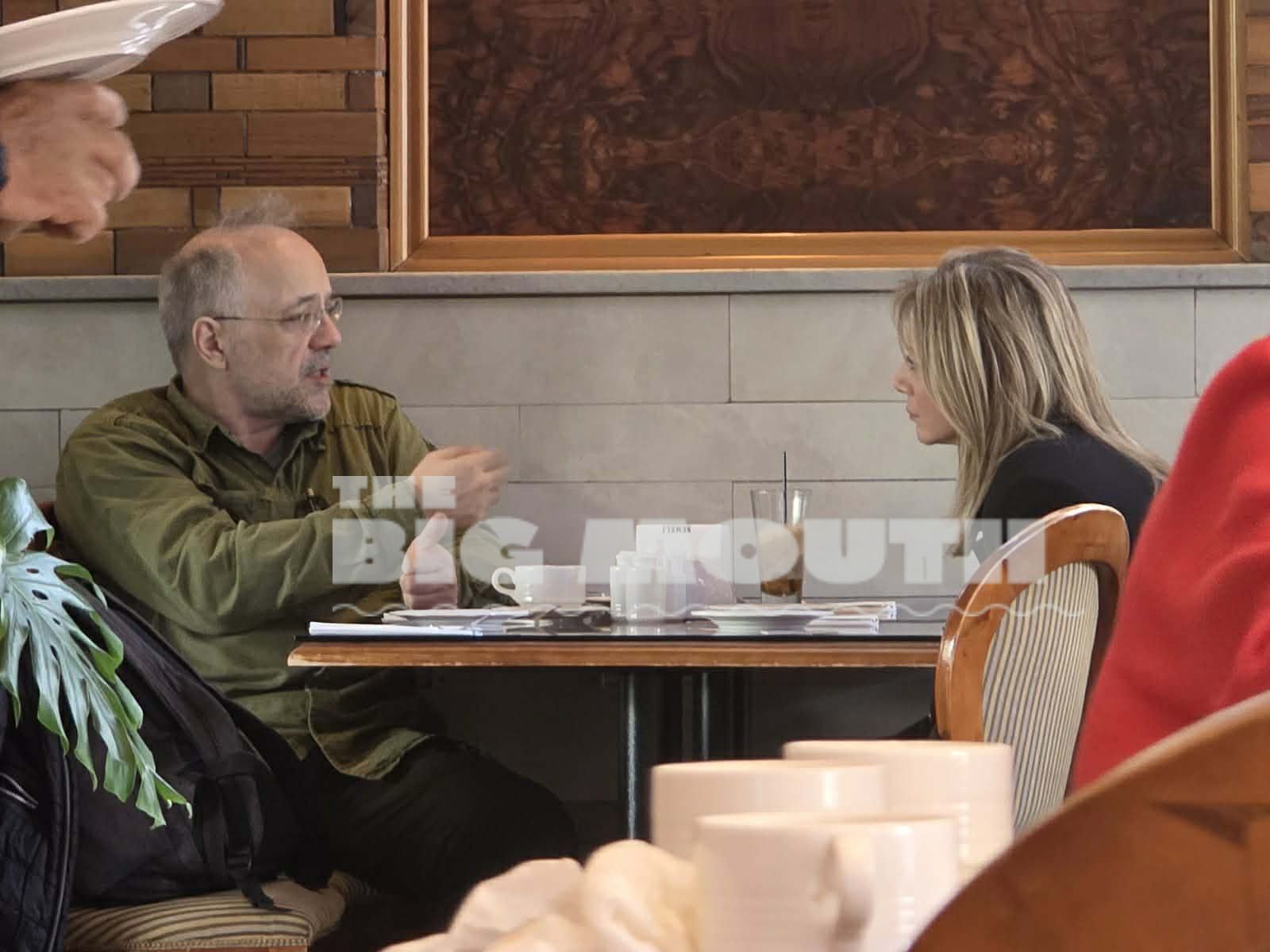 Η συνάντηση Αυγερινού - Καρυστιανού στην Κύπρο