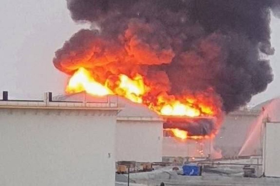 Πυρκαγιά σε δεξαμενή της κρατικής εταιρείας πετρελαίου του Μπαχρέιν