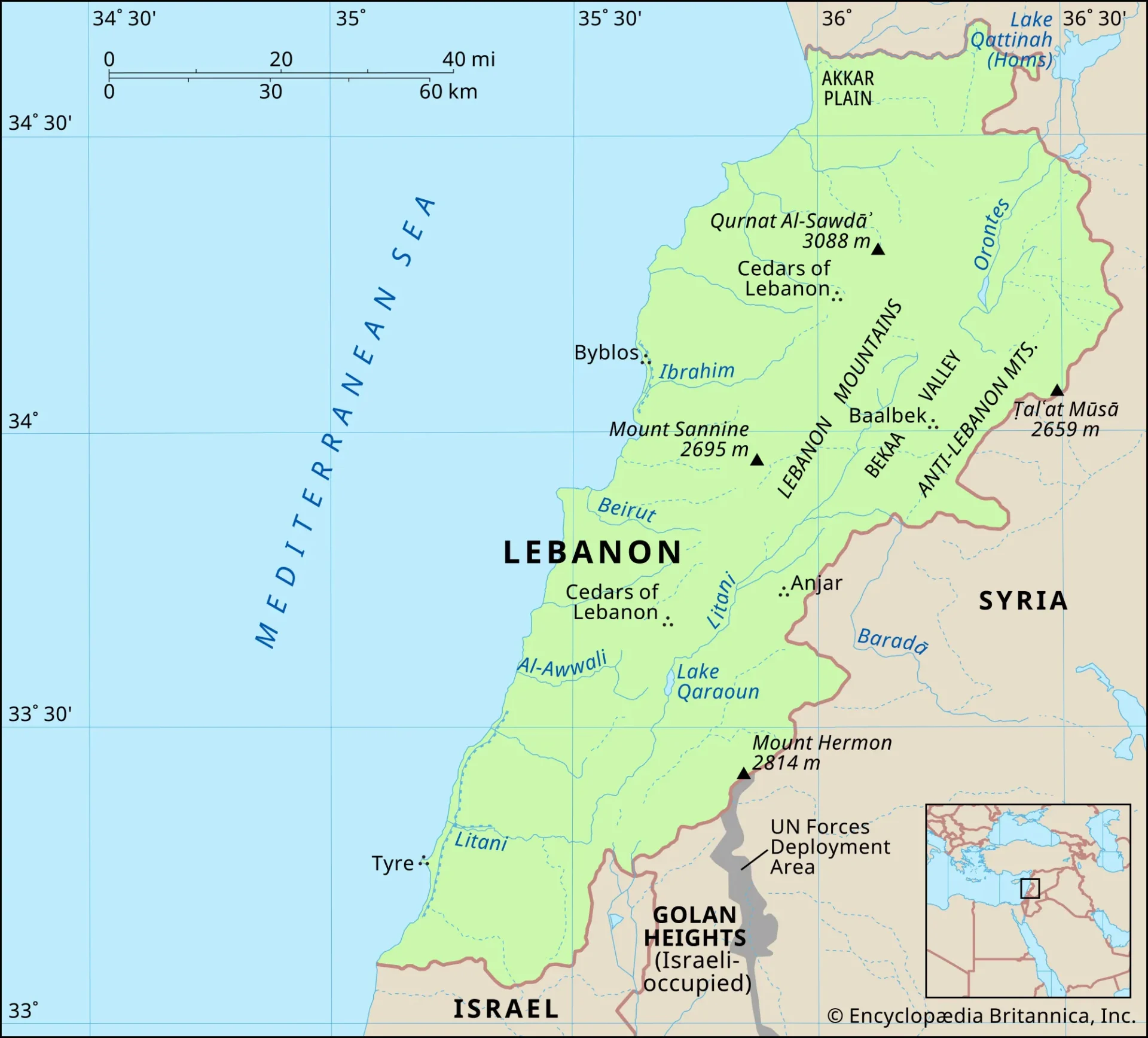 beirut-lebanon-map