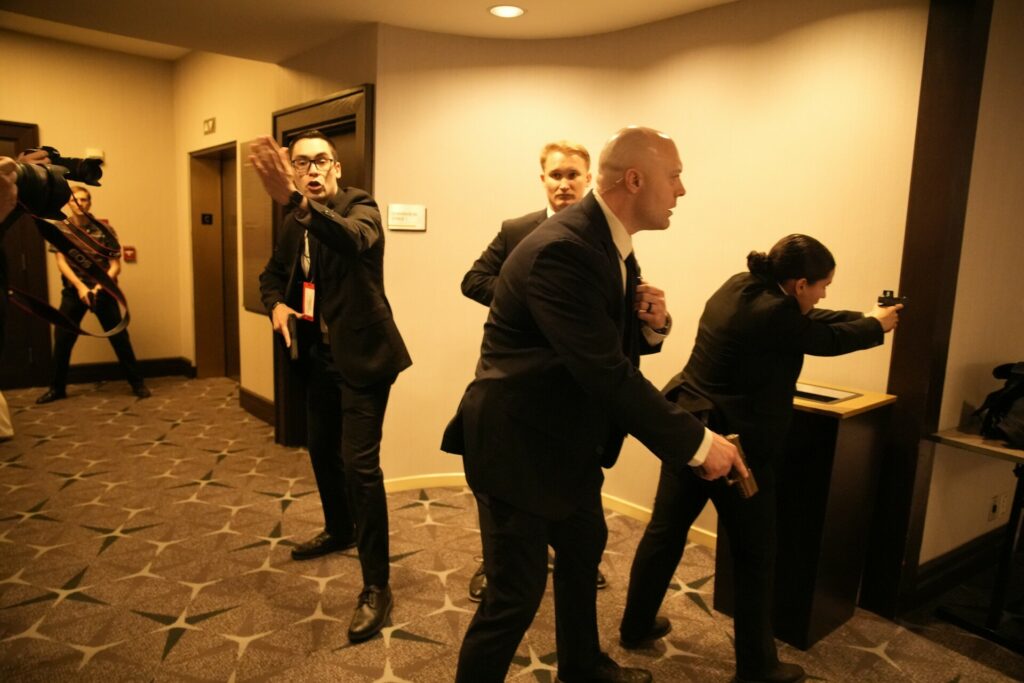 Πυροβολισμοί στο δείπνο των ανταποκριτών στην Ουάσιγκτον, ©EPA/Yuri Gripas / POOL