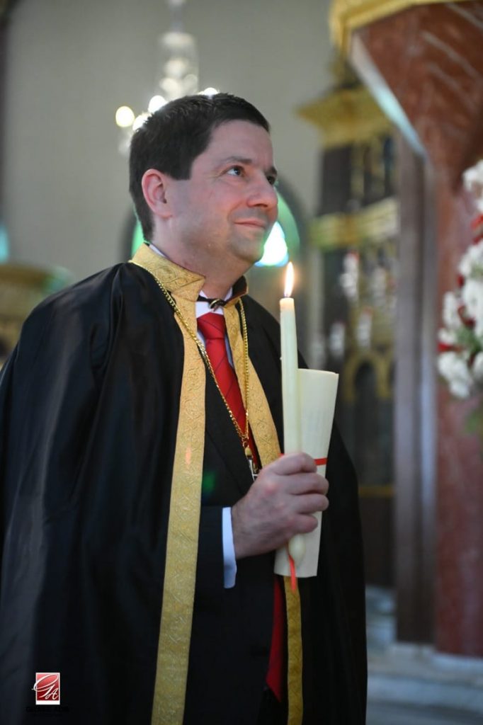 Αναγόρευση πρύτανη ΕΚΠΑ Γεράσιμου Σιάσου στο Πατριαρχείο Αλεξανδρείας, ©v.a.poularikas/ekkairo.org