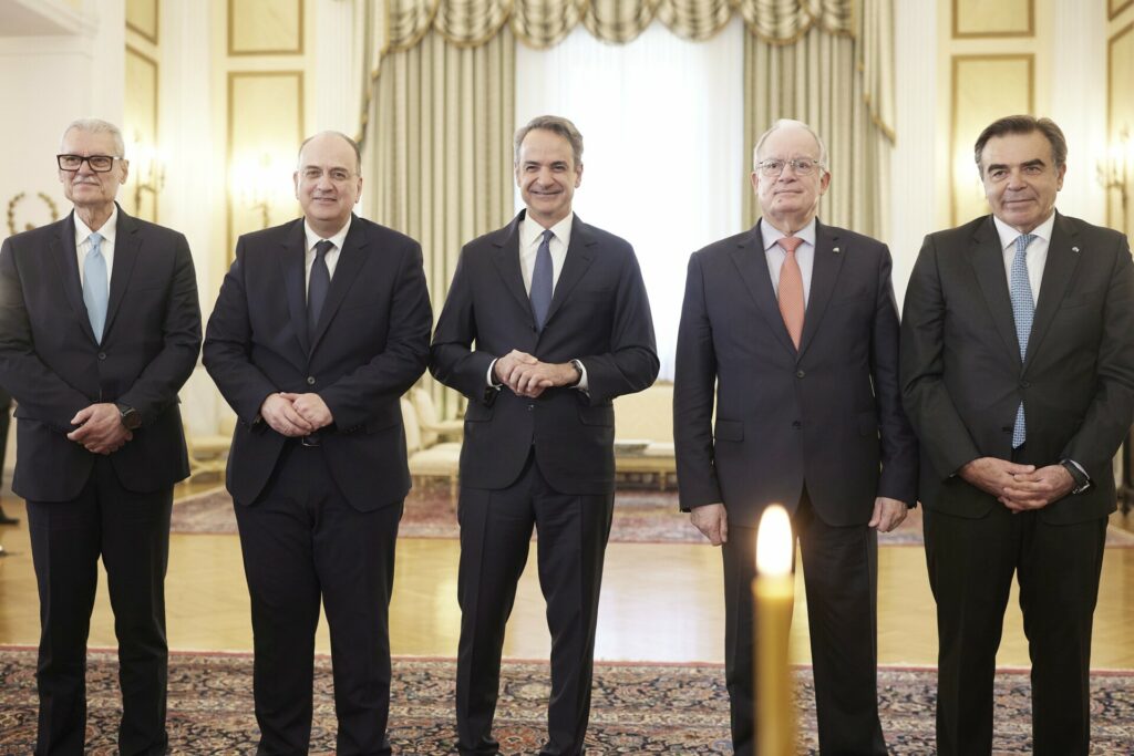 Ορκωμοσία Σχοινά, Τουρνά, Λαζαρίδη, ©Γραφείο Πρωθυπουργού