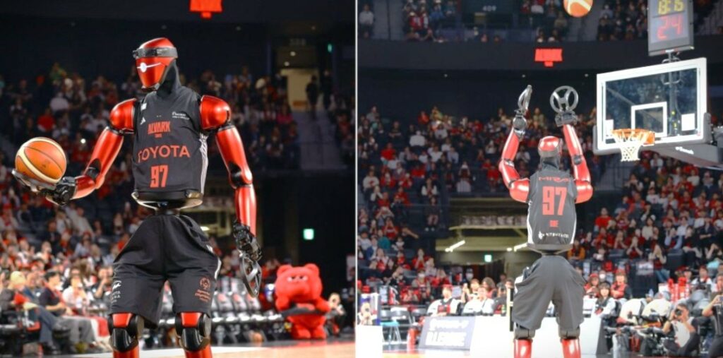 Δείτε το πρώτο ρομπότ μπασκετμπολίστα που δεν χάνει καλάθι: Η Toyota παρουσίασε το ανθρωποειδές CUE7
