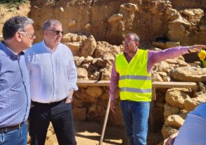 Ταχιάος: Αυτοψία στα εργοτάξια και τις αρχαιολογικές εργασίες του ΒΟΑΚ