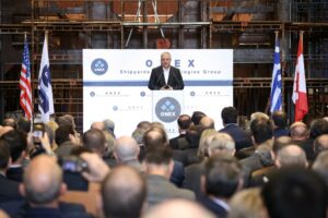 Θεοδωρικάκος: Εθνικό στοίχημα η αναγέννηση της ναυπηγικής βιομηχανίας