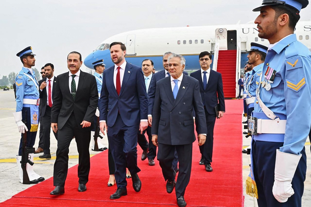 Άφιξη του αντιπροέδρου των ΗΠΑ, Τζέι Ντι Βανς στο Πακιστάν, ©Pakistan’s mfa