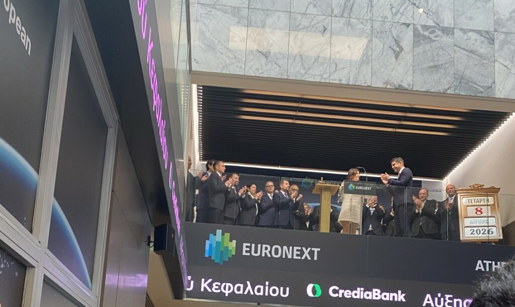 Βρεττού: Χτύπησε το καμπανάκι στο Χρηματιστήριο Αθηνών