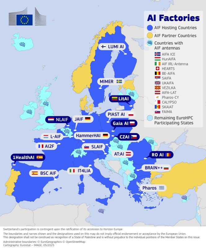 Τα ευρωπαϊκά ΑΙ Factories ©European Commission