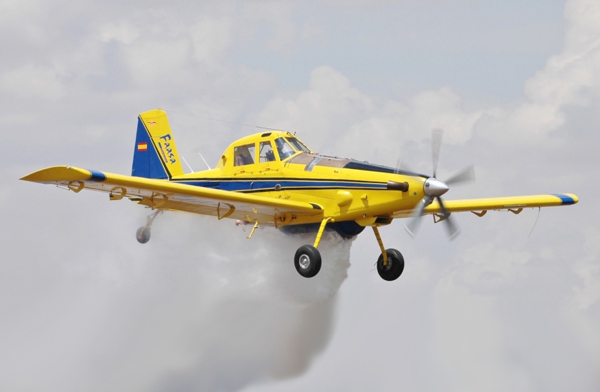 To αεροσκάφος AT-802 Air Tractor