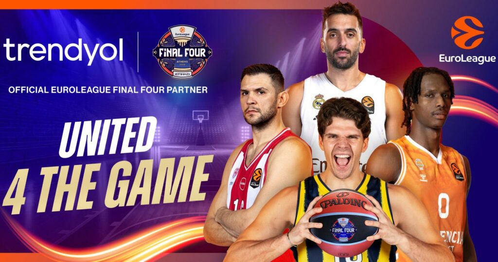 Για δεύτερη χρονιά χορηγός στο Final Four της EuroLeague η Trendyol