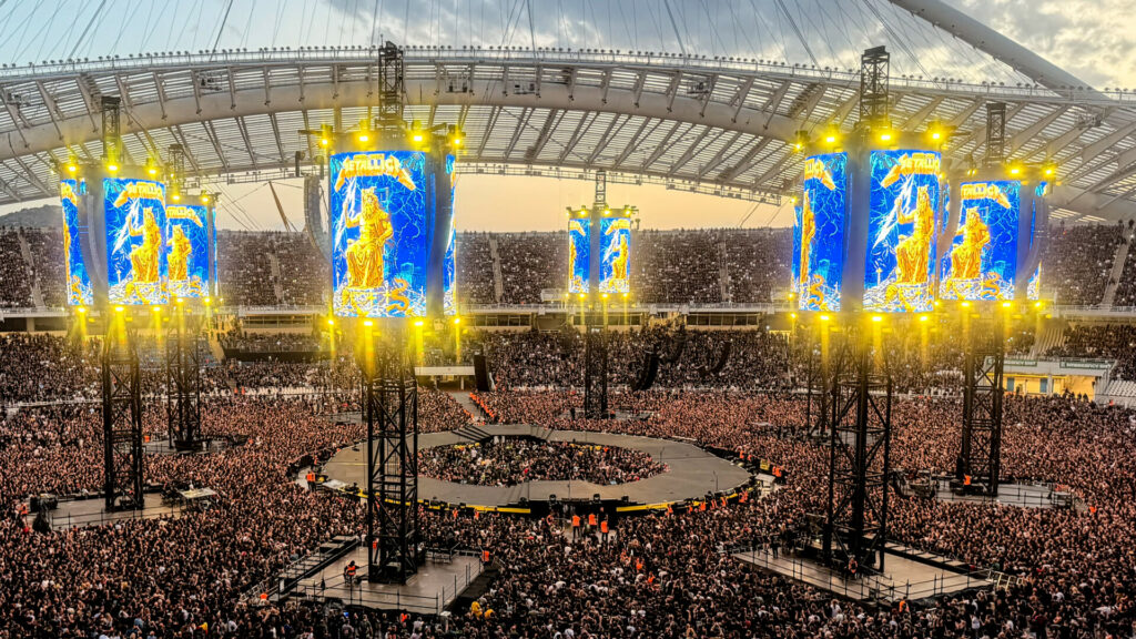 Μυθική η εμφάνιση των Metallica στο ΟΑΚΑ