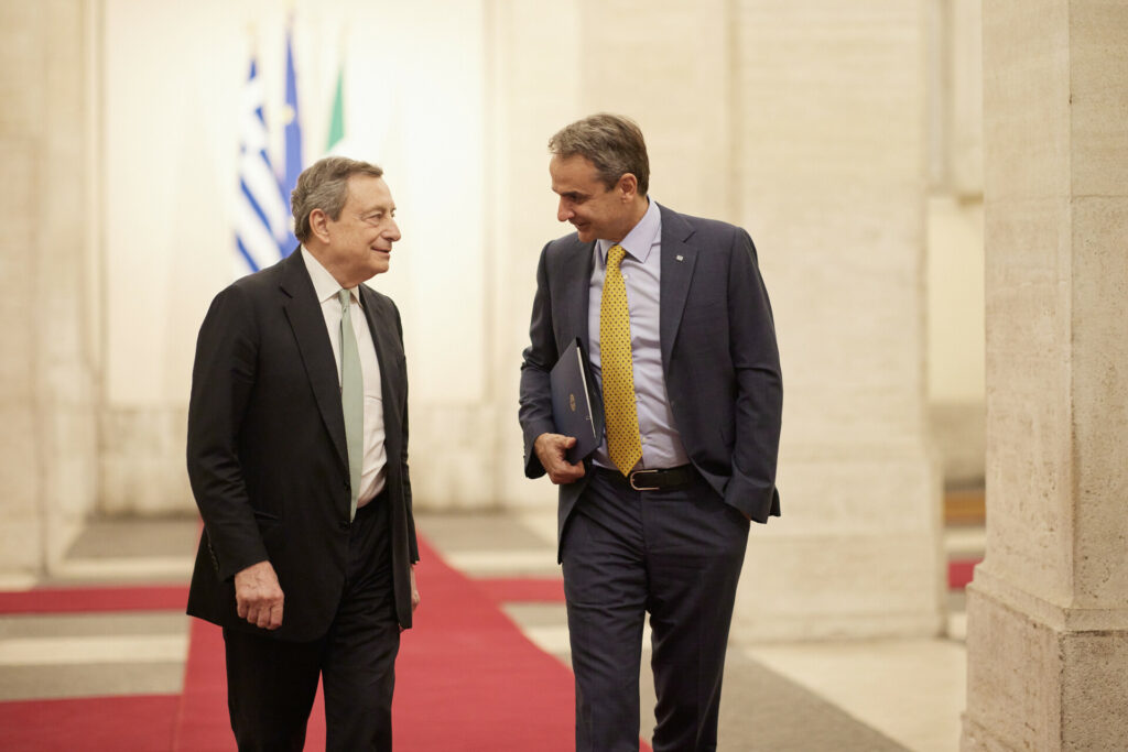 Στο Άαχεν ο Κυριάκος Μητσοτάκης για τη βράβευση του Μάριο Ντράγκι