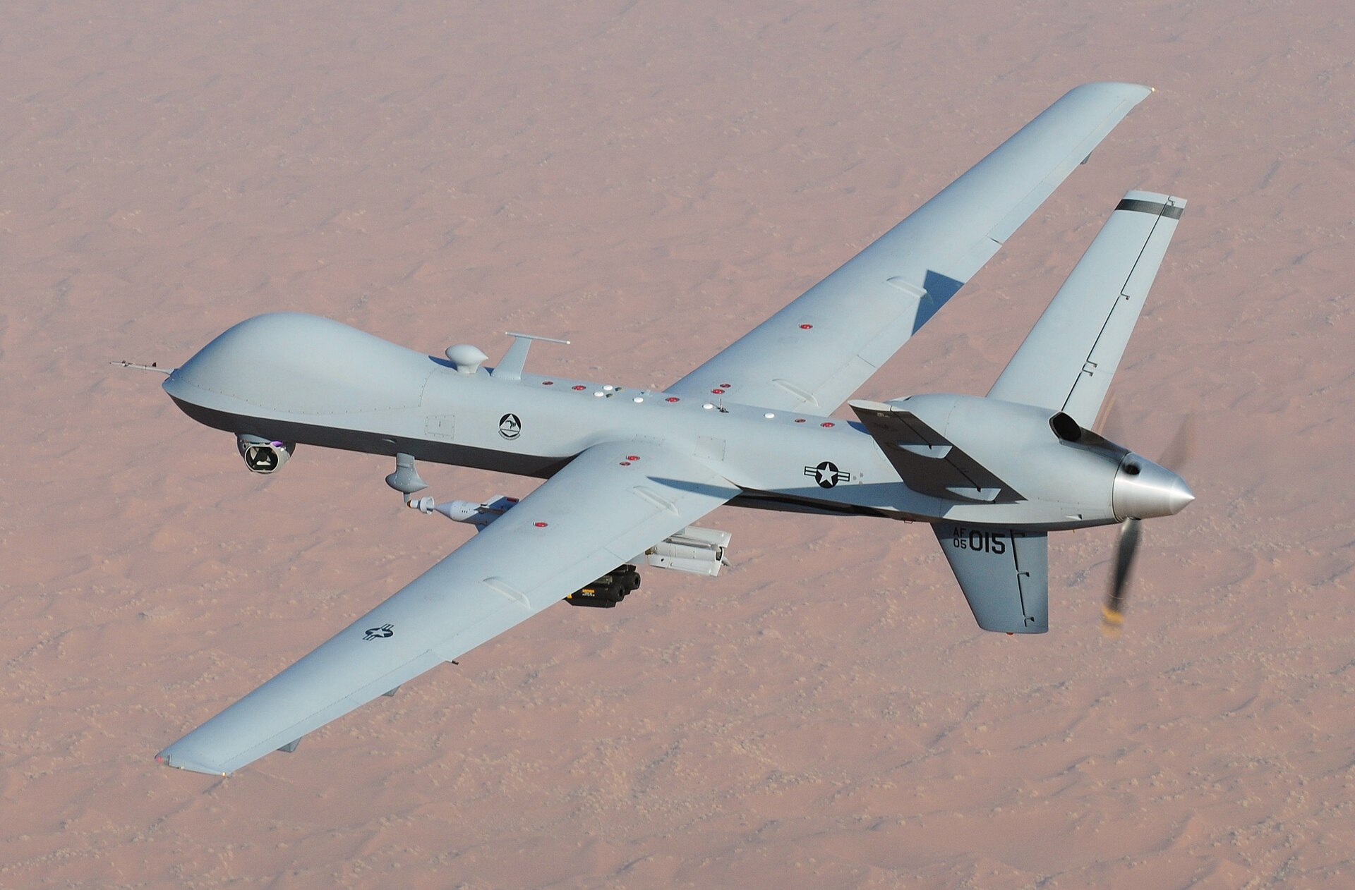 To αμερικανικό επιθετικό drone ΜQ-9 Reaper
