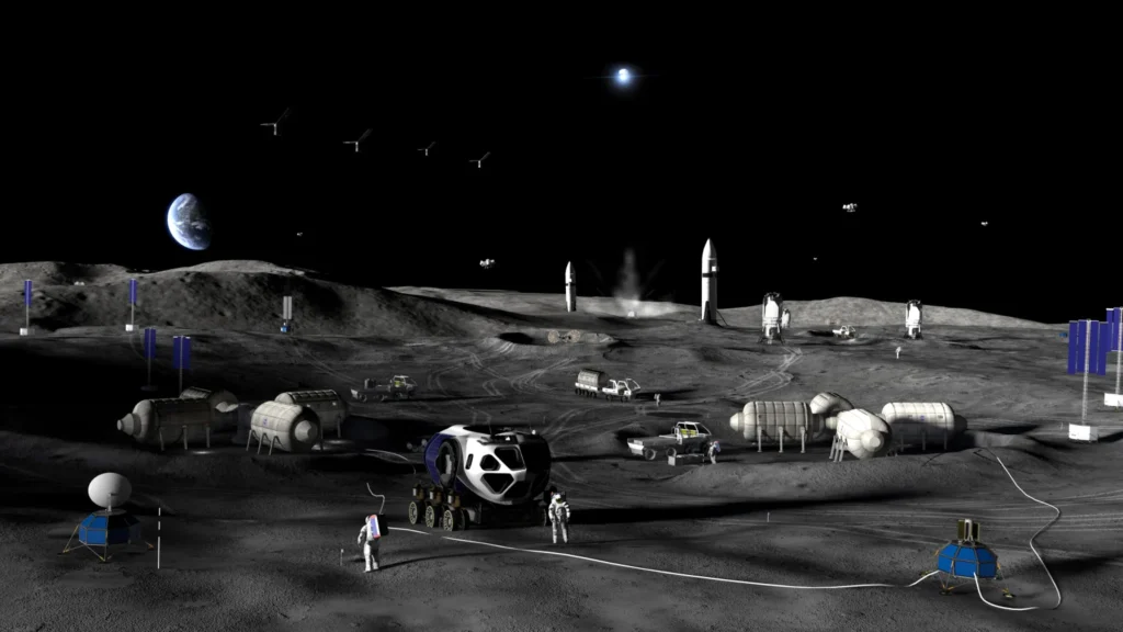 NASA: Μόνιμη βάση στη Σελήνη στις αρχές της δεκαετίας του 2030