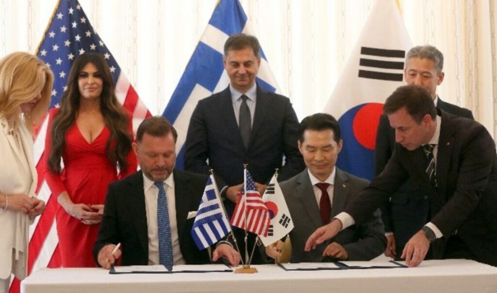 Συμφωνία Ελλάδας, ΗΠΑ, Ν. Κορέας: 10.000 θέσεις εργασίας σε νέο ναυπηγικό κόμβο στην Ελευσίνα