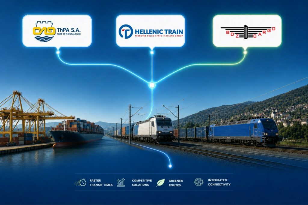 ΟΛΘ: Μνημόνιο συνεργασίας με Hellenic Train και BDZ