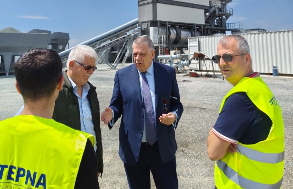 Ταχιάος: Αυτοψία στα εργοτάξια αναβάθμισης της Εγνατίας Οδού