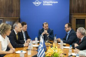 Επίσκεψη Κώτσηρα στους Σιδηροδρόμους Ελλάδος, στο επίκεντρο εκσυγχρονισμός και ασφάλεια