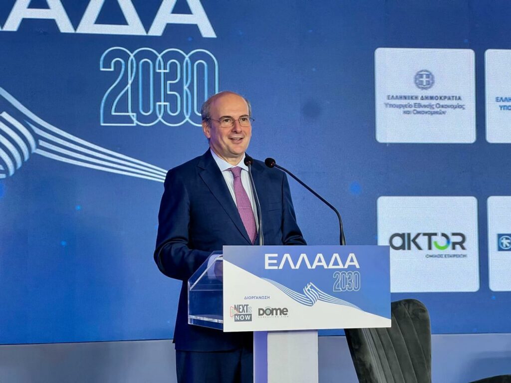 Χατζηδάκης για την Ελλάδα του 2030: Παραγωγική οικονομία, διαφάνεια στην πολιτική, στιβαρή διεθνής παρουσία