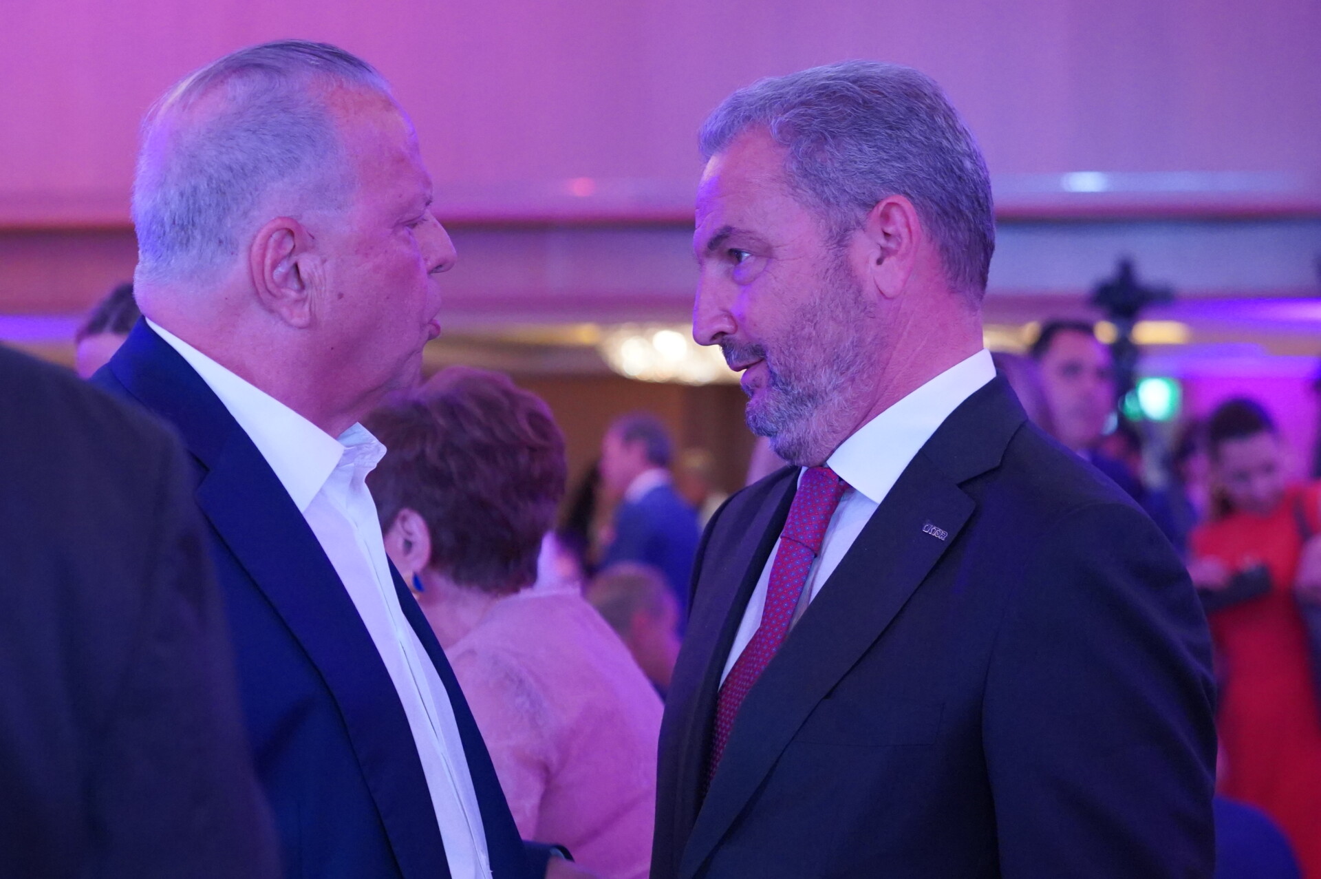 Ευάγγελος Μυτιληναίος και Αλέξανδρος Εξάρχου © Economist Events