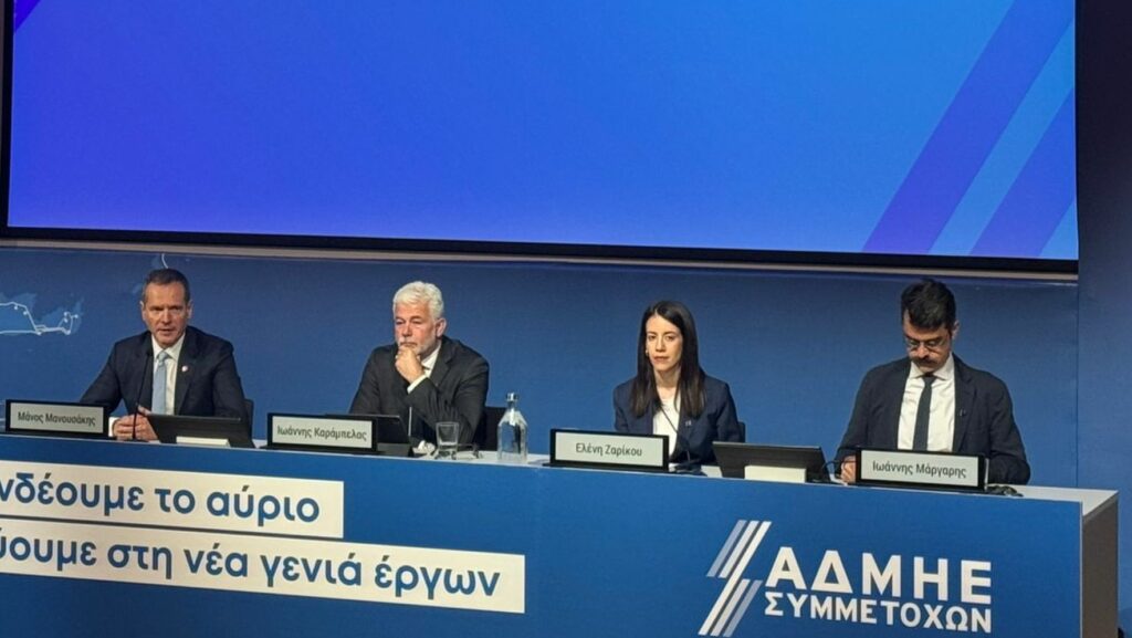 Μανουσάκης: Τριπλή ψήφος εμπιστοσύνης – Στο ραντάρ διεθνών επενδυτών ο ΑΔΜΗΕ