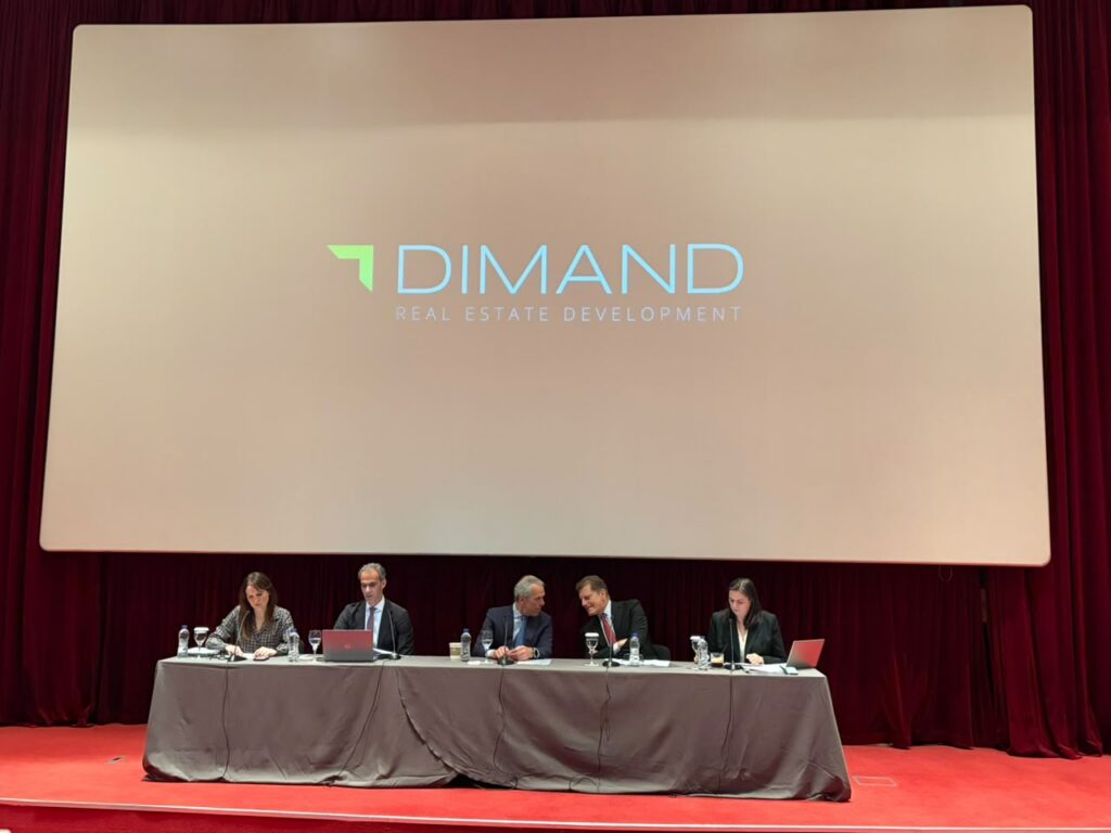 Dimand: Το pipeline των 1,7 δισ. και οι προσδοκίες από τις παραδόσεις έργων 2026–2028