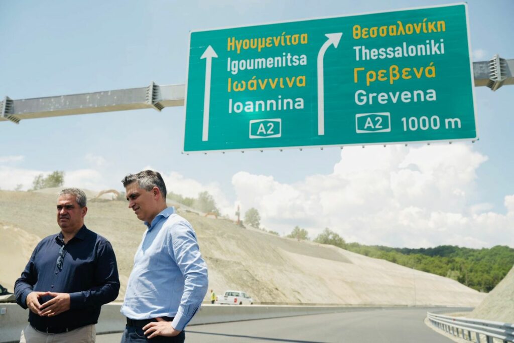 Δήμας: Τον Ιούλιο στην κυκλοφορία το Βόρειο Τμήμα του Αυτοκινητόδρομου Ε65