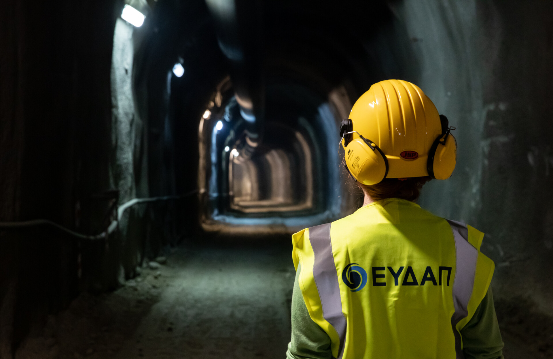 Εργασίες Κατασκευής Σήραγγας του Κέντρου Επεξεργασίας Λυμάτων Ραφήνας - Πικερμίου - Σπάτων - Αρτέμιδας © Αρχείο ΕΥΔΑΠ
