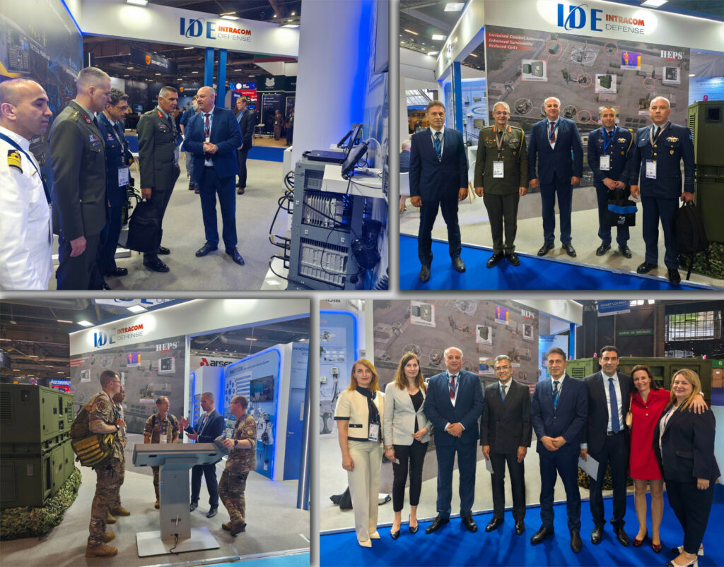 Δυναμική παρουσία της Intracom Defense στην Eurosatory 2026