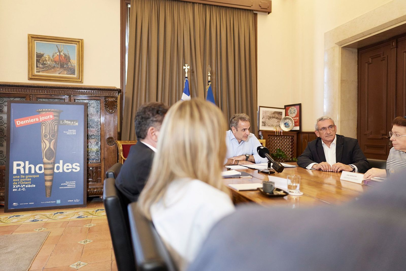Κυριάκος Μητσοτάκης στη Ρόδο © Γραφείο πρωθυπουργού