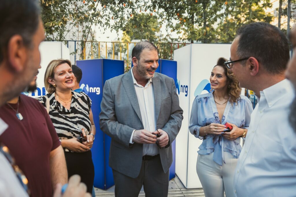 Ο δήμαρχος Κορυδαλλού Νικόλαος Χουρσαλάς στα εγκαίνια