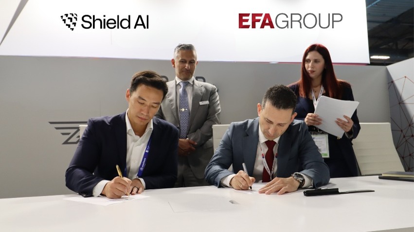 Συμφωνία Shield AI και EFA GROUP για αμυντικά συστήματα