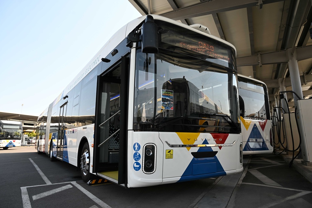 Παραλαβή και παρουσίαση των 50 νέων ηλεκτρικών λεωφορείων