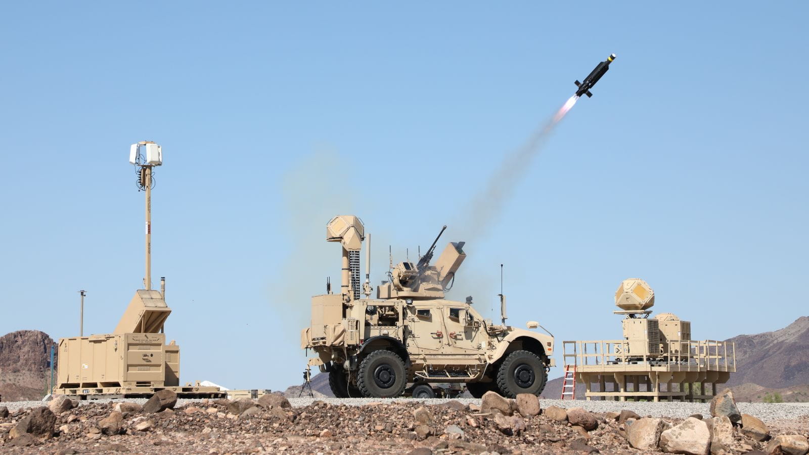 Aντιαεροπορικό σύστημα Coyote της εταιρείας Raytheon